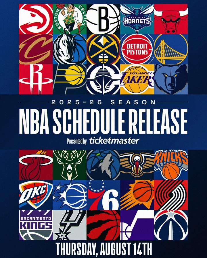 开云体育下载网址-等不及了！NBA官方：2025-26赛季完整赛程将于明日公布